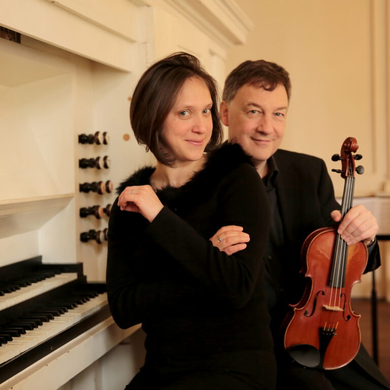 Cindy Castillo, orgue, et Frédéric d’Ursel, violon